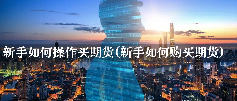 新手如何操作买期货(新手如何购买期货)_https://www.ccsxhkc.com_贸易顺差_第1张