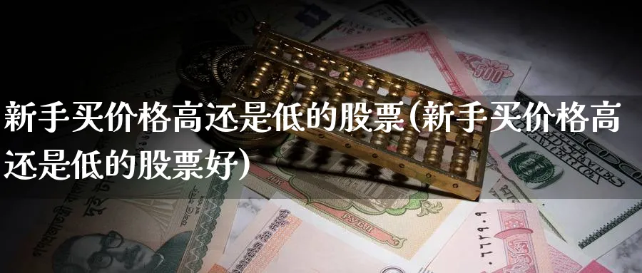 新手买价格高还是低的股票(新手买价格高还是低的股票好)_https://www.ccsxhkc.com_贸易顺差_第1张