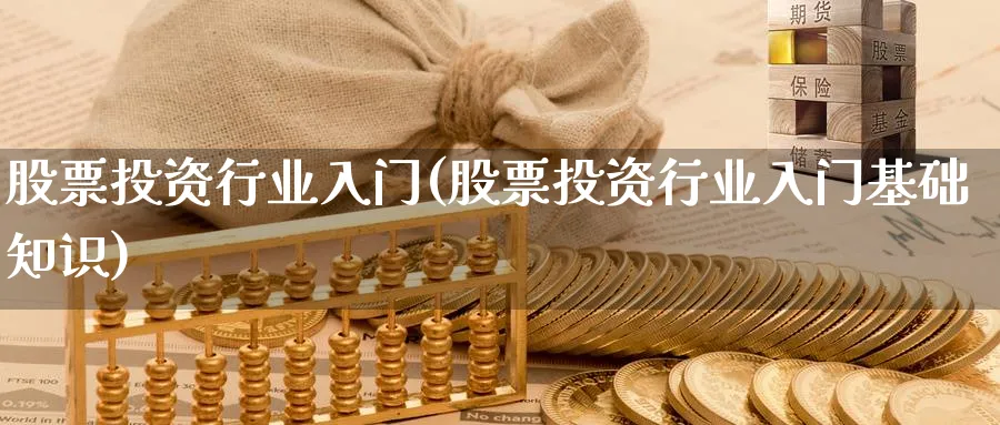 股票投资行业入门(股票投资行业入门基础知识)_https://www.ccsxhkc.com_金融监管_第1张