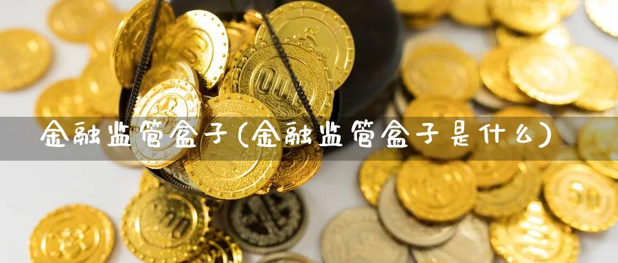 金融监管盒子(金融监管盒子是什么)_https://www.ccsxhkc.com_金融监管_第1张