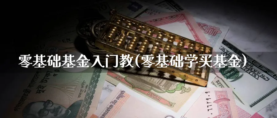 零基础基金入门教(零基础学买基金)_https://www.ccsxhkc.com_科技投资_第1张