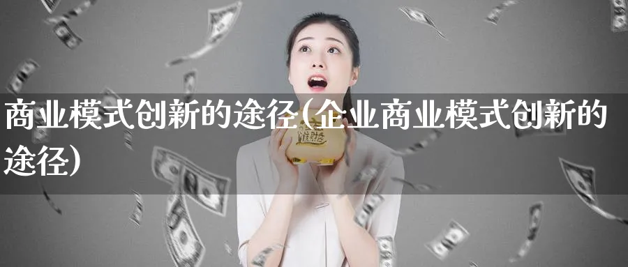 商业模式创新的途径(企业商业模式创新的途径)_https://www.ccsxhkc.com_商业模式_第1张