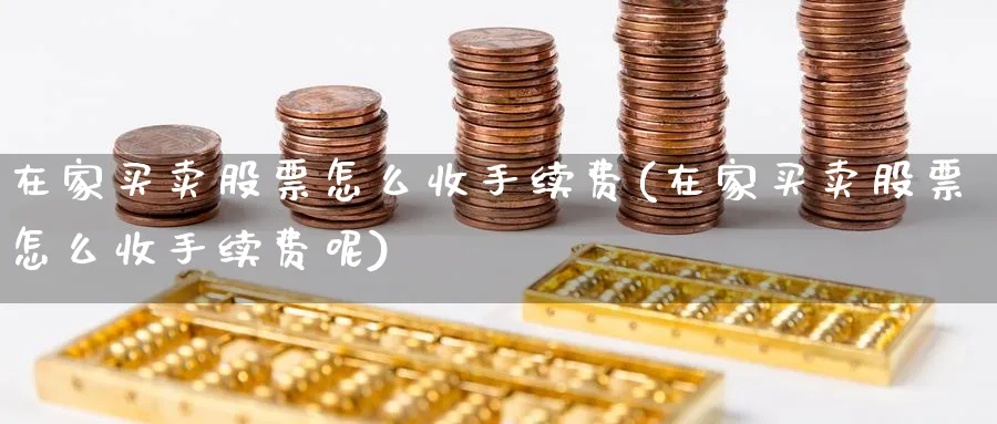 在家买卖股票怎么收手续费(在家买卖股票怎么收手续费呢)_https://www.ccsxhkc.com_银行理财_第1张